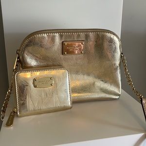 Michael kors purse and wallet